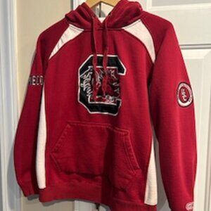 Women's Sweatshirt Carolina Gamecocks Has Hoodie Medium (Garnet, Black & White)